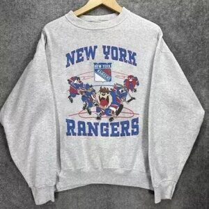 New York Rangers Hockey Sweatshirt, NFL New York Rangers Retro Style